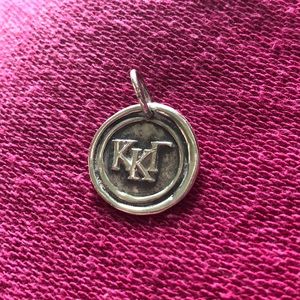 925 Sterling Silver Kappa Kappa Gamma Pendant